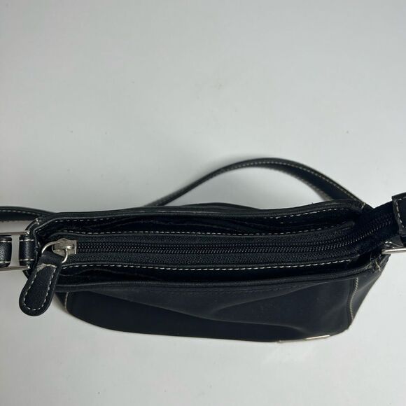 LIZ CLAIBORNE Small Black Shoulder Bag - Picture 7 of 12